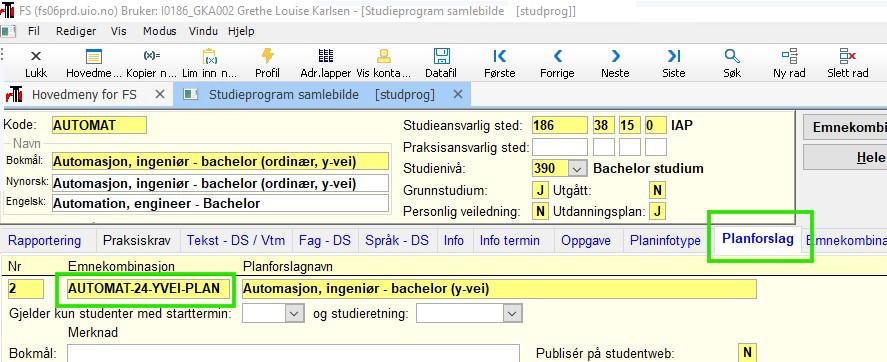 Bildet viser planforslag i FS